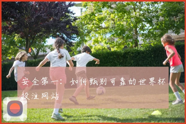 安全第一:如何甄别可靠的世界杯投注网站